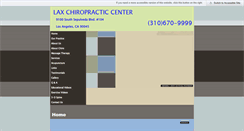 Desktop Screenshot of laxchiropractic.com